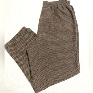 4 for 20! Vintage brown plad trousers